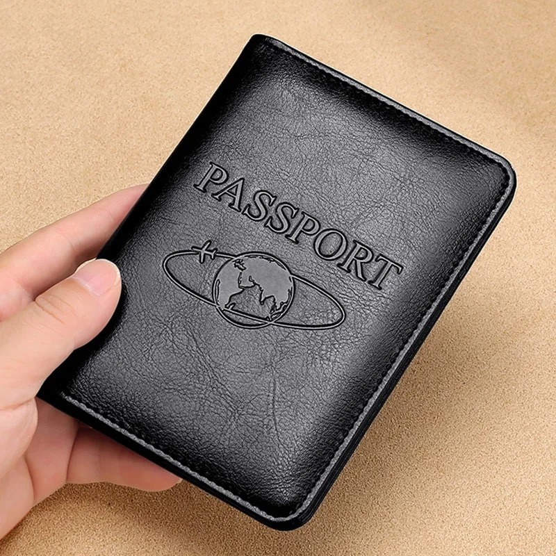 Men'S Accessories Case - 유니섹스 정품 가죽 여권 커버 RFID