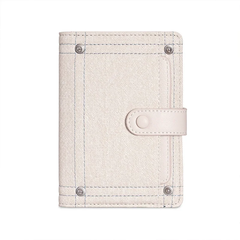 Men'S Accessories Case - 빈티지 여성용 블루 여권 커버 지갑