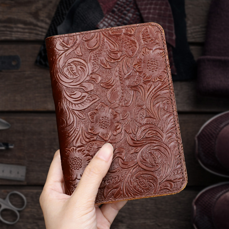 Men'S Accessories Case - 진짜 가죽 여권 홀더 여행 지갑