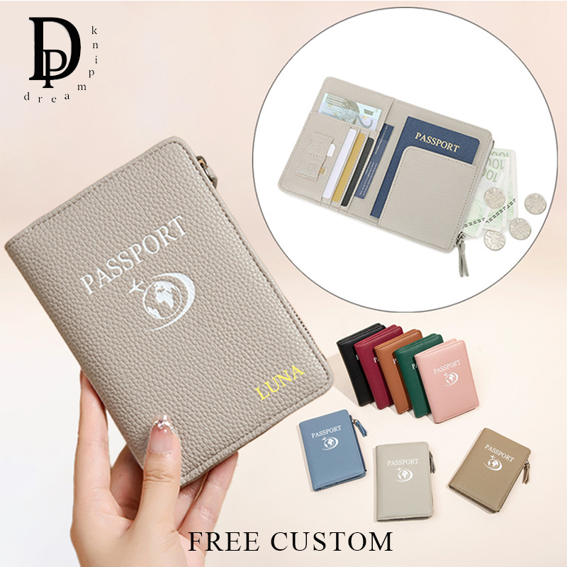Passport Wallet Rfid - 여행 여성 RFID 개인화 된 여권