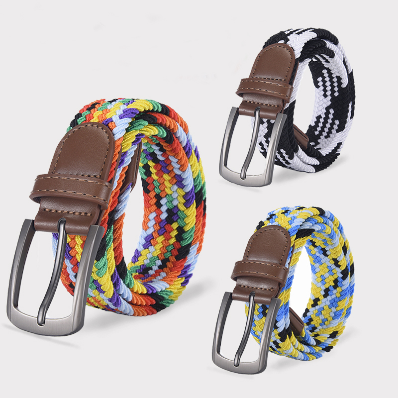 Men Accessories Sale - 2026 신상 남성 벨트 컬러풀한 엘라스틱