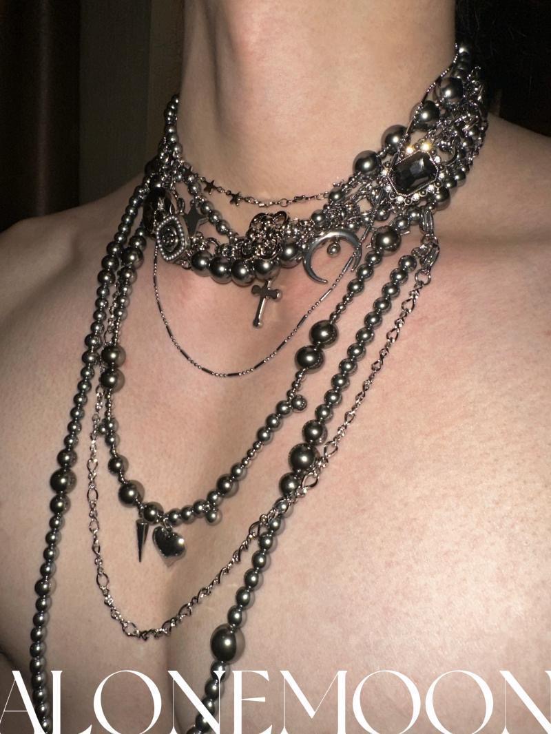 Mens Accessories Style - 오리지널 중공업 티타늄 스틸 바디 체인