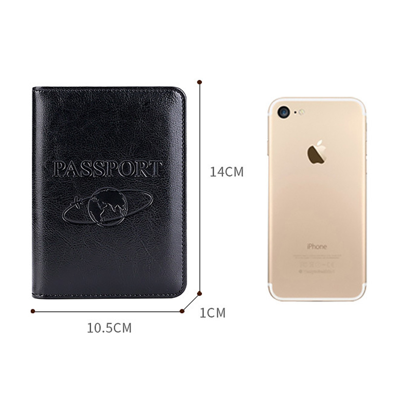 유니섹스 정품 가죽 여권 커버 RFID 차단 남자 여권 - Men'S Accessories Case 리뷰 및 가격