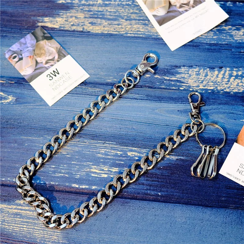 하라주쿠 스타일 스트리트 힙합 청바지 지갑 체인과 펑크 - Men'S Accessories Drop Shipping 리뷰 및 가격
