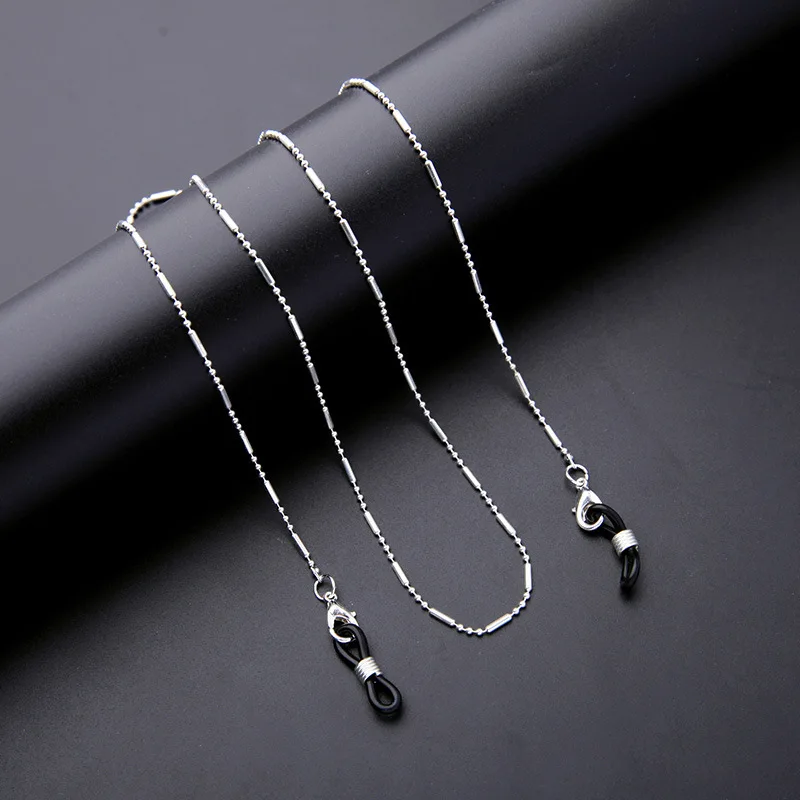 여성을위한 패션 선글라스 체인 남성 클래식 금속 얼굴  - Men Accessories Neck Chain 리뷰 및 가격
