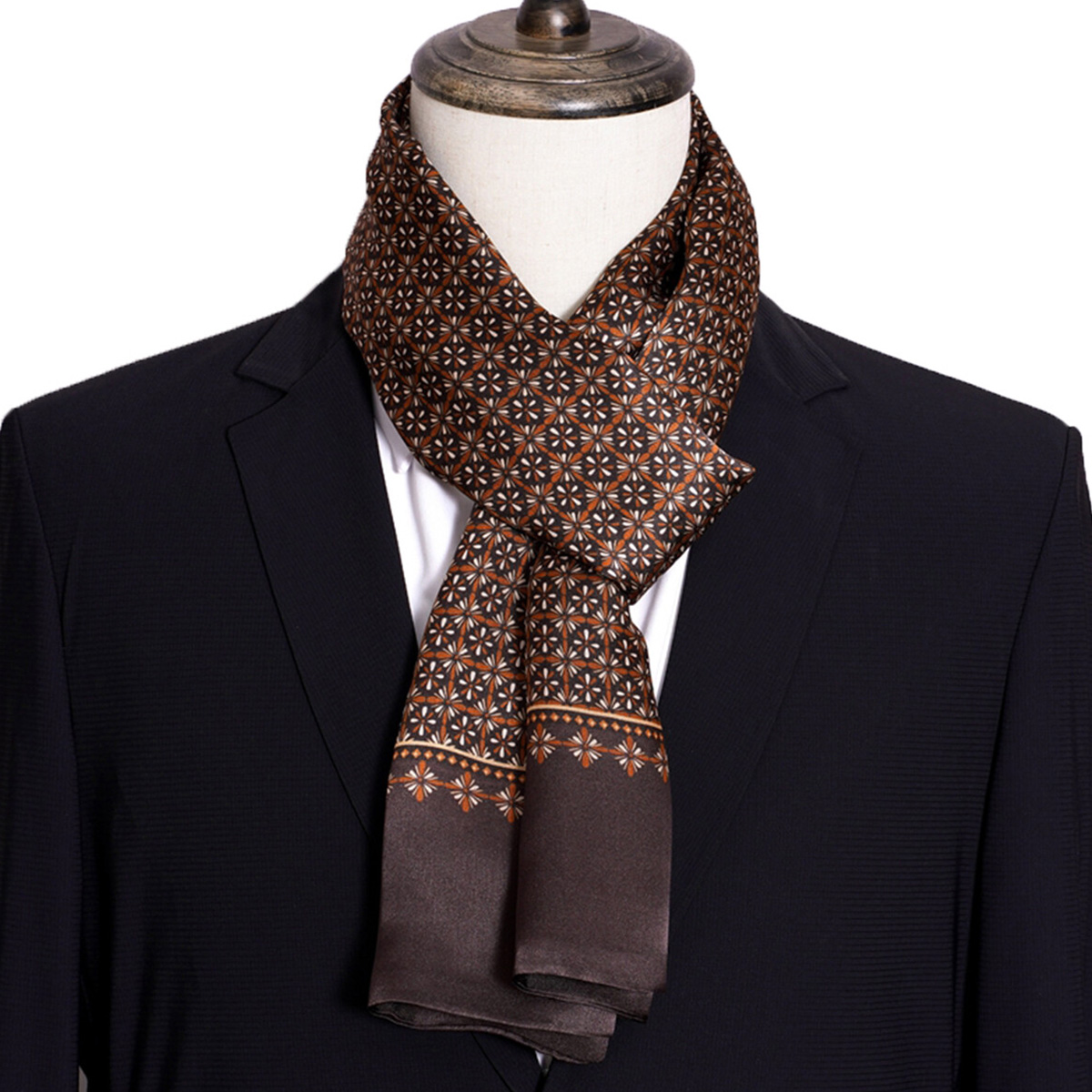 신상 남성용 스트라이프 실크 스카프 핫 세일 프리미엄  - Men Accessories Sale 리뷰 및 가격