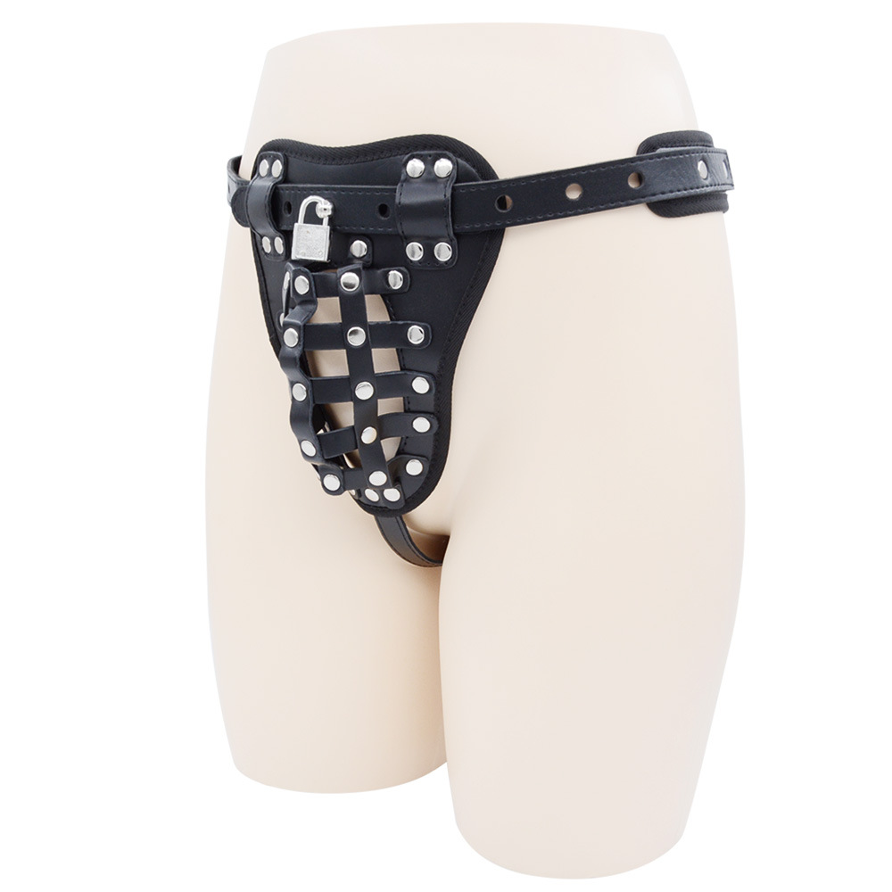 남성용 정조대, 잠금장치가 있는 가죽 정조 팬츠 속옷, - Men Accessories Usa 리뷰 및 가격