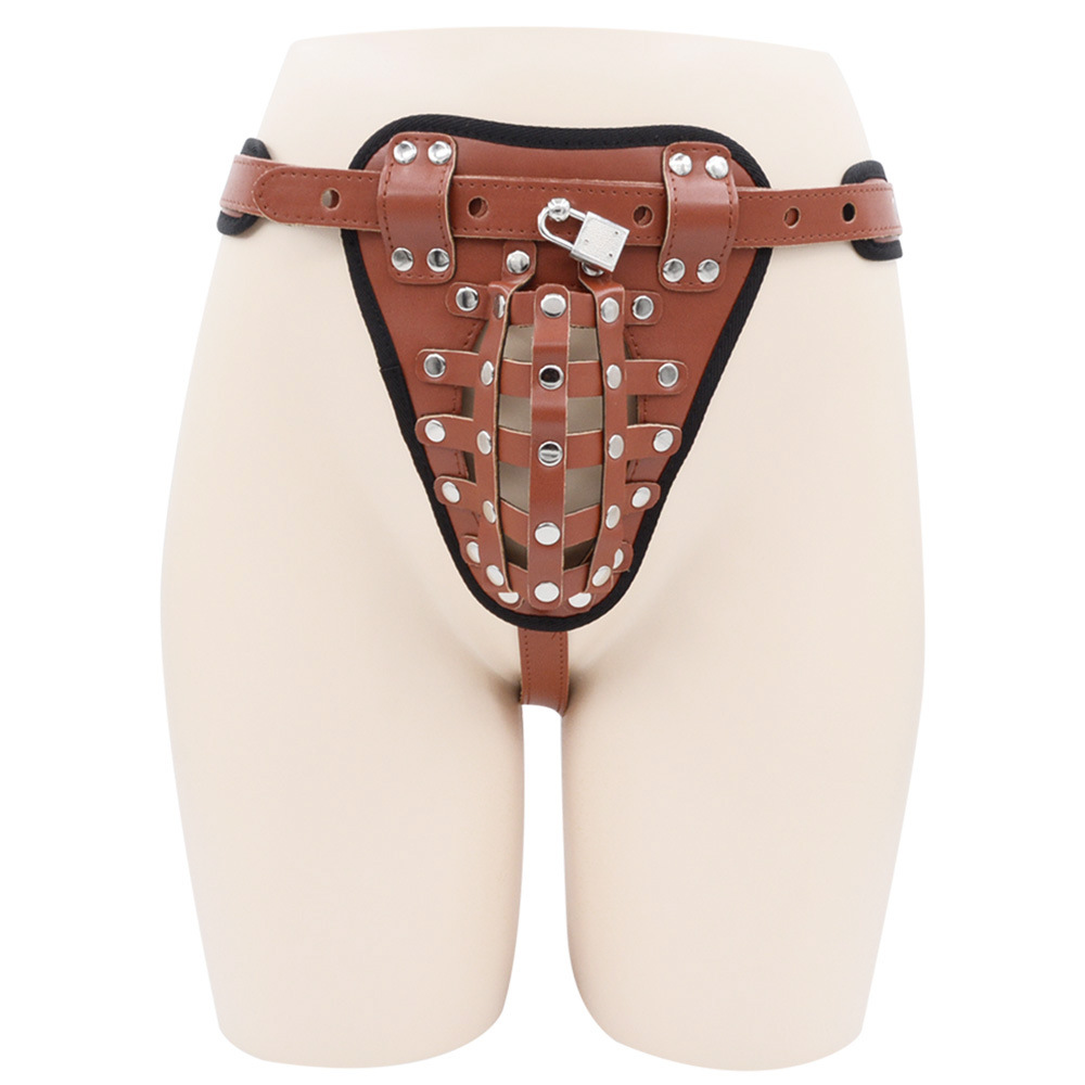 남성용 정조대, 잠금장치가 있는 가죽 정조 팬츠 속옷, - Men Accessories Usa 리뷰 및 가격