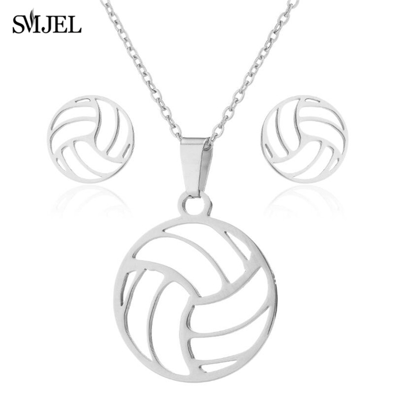 여성을위한 스테인레스 스틸 배구 쥬얼리 세트 미니멀리스 - Men'S Volleyball Accessories 리뷰 및 가격