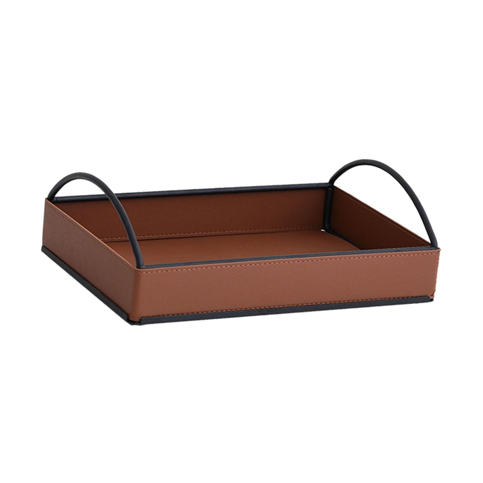 현대적인 PU 가죽 바렛 트레이 데스크 액세서리 홀더, - Men'S Accessories Tray 리뷰 및 가격