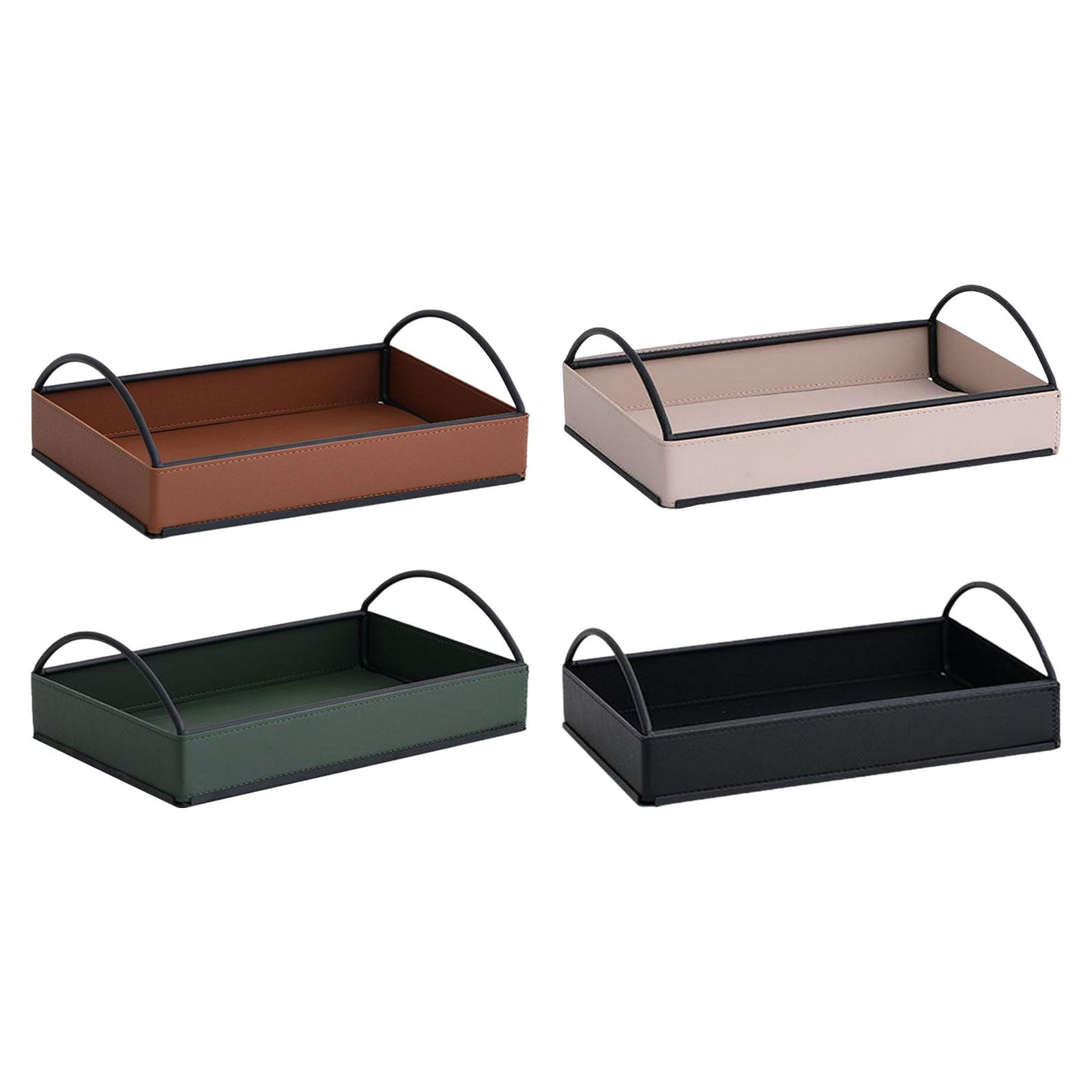 현대적인 PU 가죽 바렛 트레이 데스크 액세서리 홀더, - Men'S Accessories Tray 리뷰 및 가격