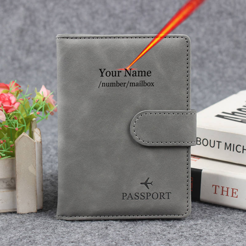마그네틱 버튼 여권 커버 커버에 이름을 사용자 정의 R - Men'S Accessories Case 리뷰 및 가격