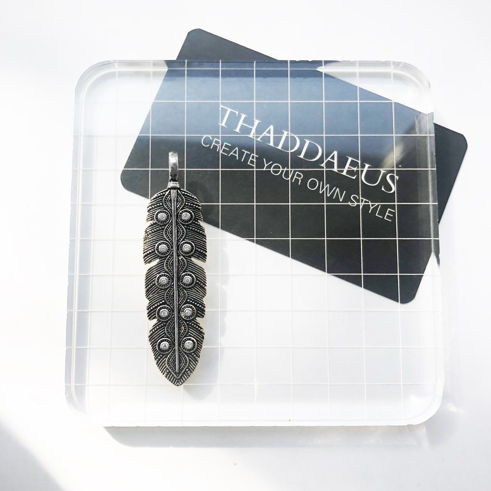 펜던트 독수리 깃털, 브랜드 패션 925 스털링 실버  - Men Accessories Brands 리뷰 및 가격