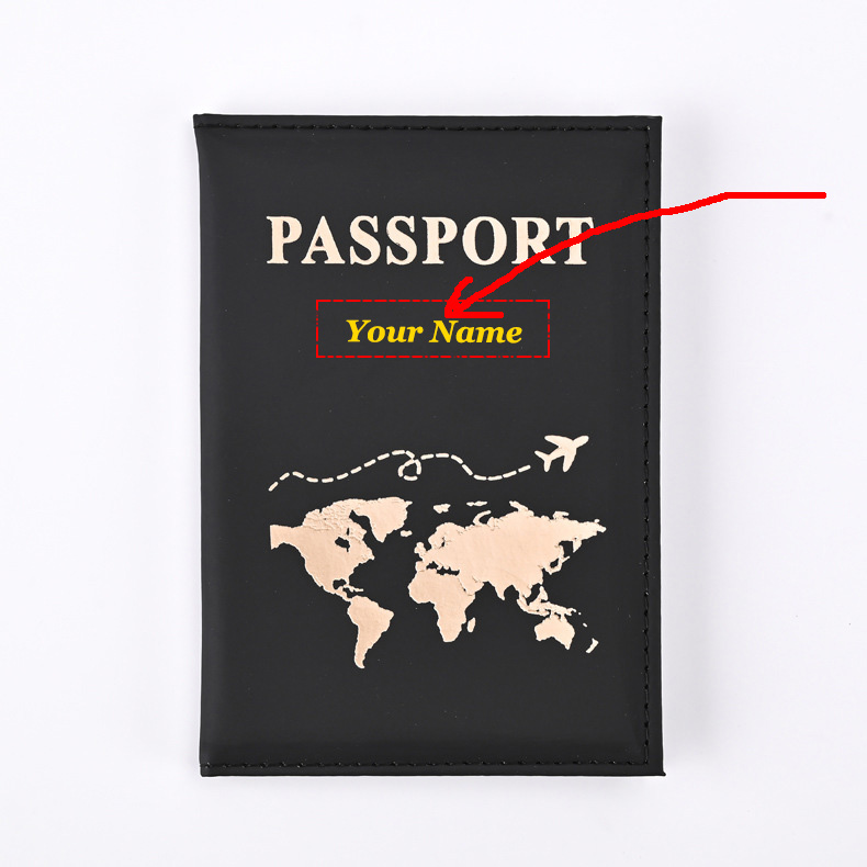 새로운 귀여운 맞춤형 여권 커버 비행기 여성 남성 PU - Men'S Accessories Drop Shipping 리뷰 및 가격