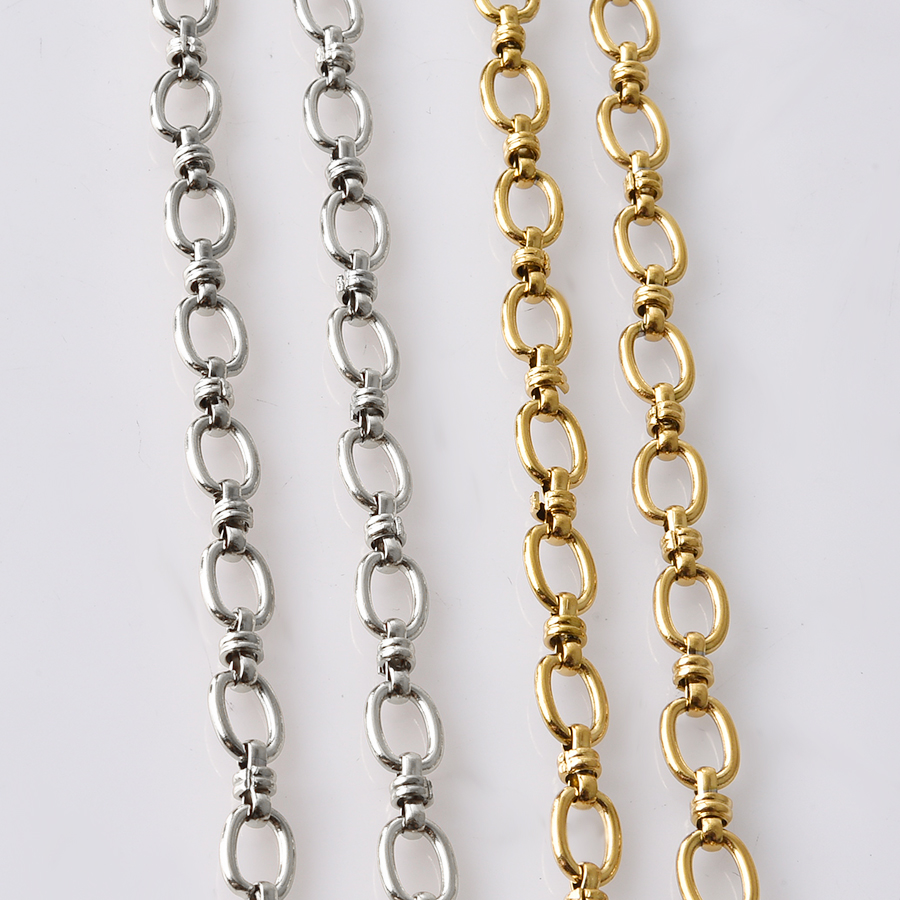 1pcs 스테인레스 스틸 링크 빅 타원형 체인 목걸이  - Men Accessories Neck Chain 리뷰 및 가격