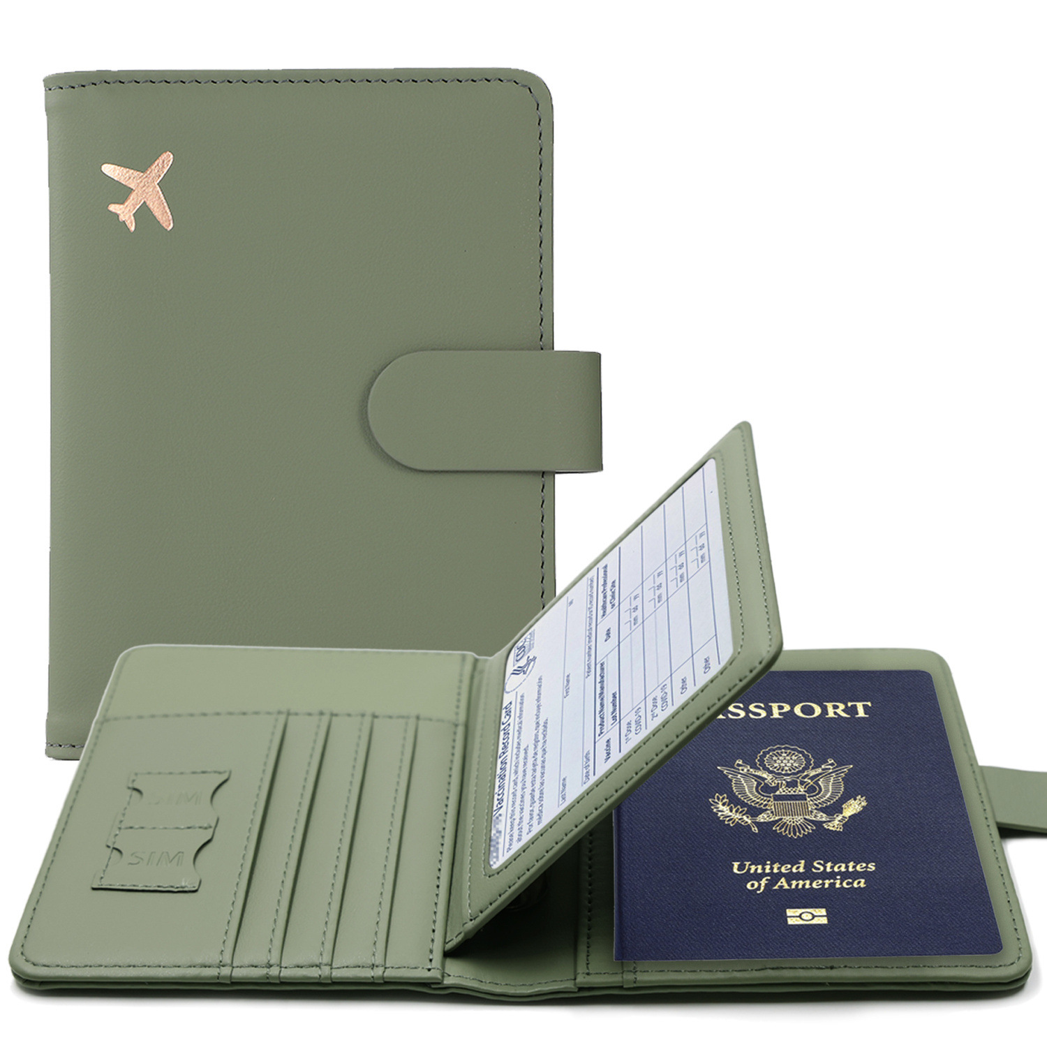RFID 여권 커버 케이스 여권 홀더 다기능 여권 지갑 - Passport Wallet Rfid 리뷰 및 가격