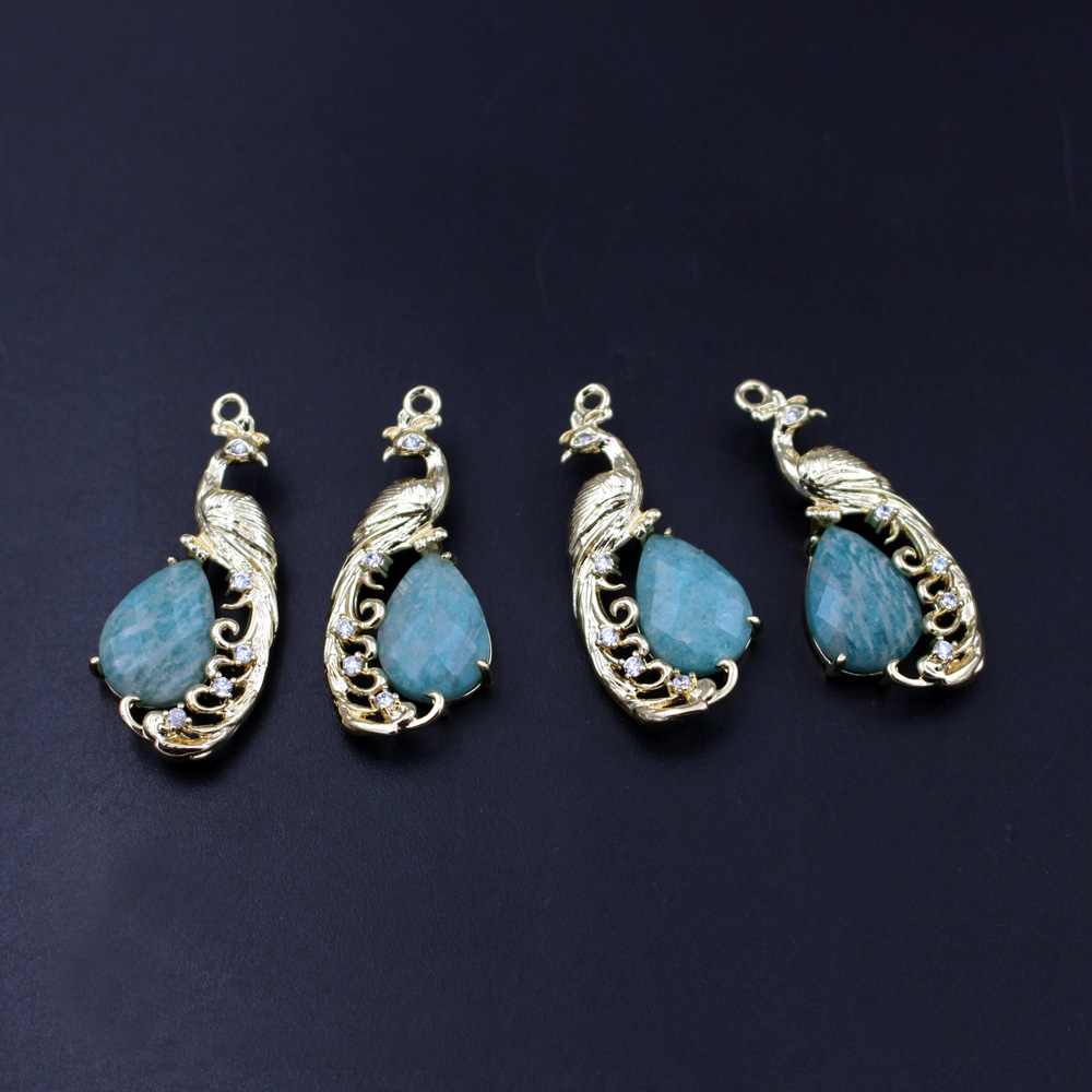 4pcs DIY 쥬얼리 액세서리 CZ 면처리된 드롭스  - Men'S Accessories Drop Shipping 리뷰 및 가격