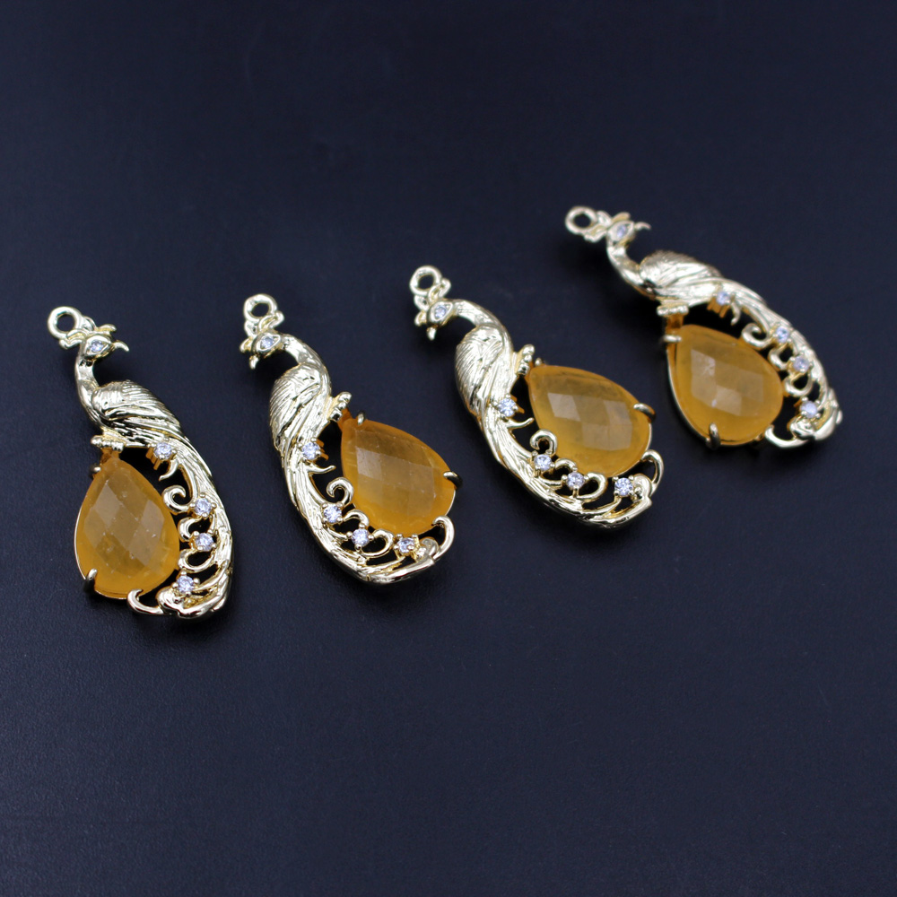 4pcs DIY 쥬얼리 액세서리 CZ 면처리된 드롭스  - Men'S Accessories Drop Shipping 리뷰 및 가격