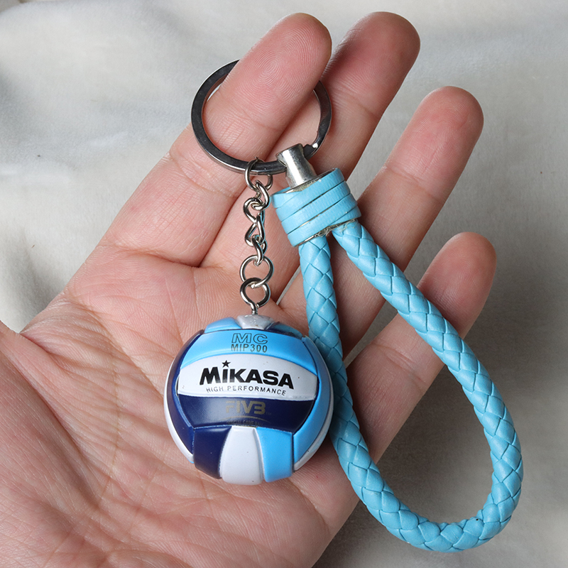 1pcs PVC 배구 키 체인 장식품 비즈니스 배구 남 - Men'S Volleyball Accessories 리뷰 및 가격