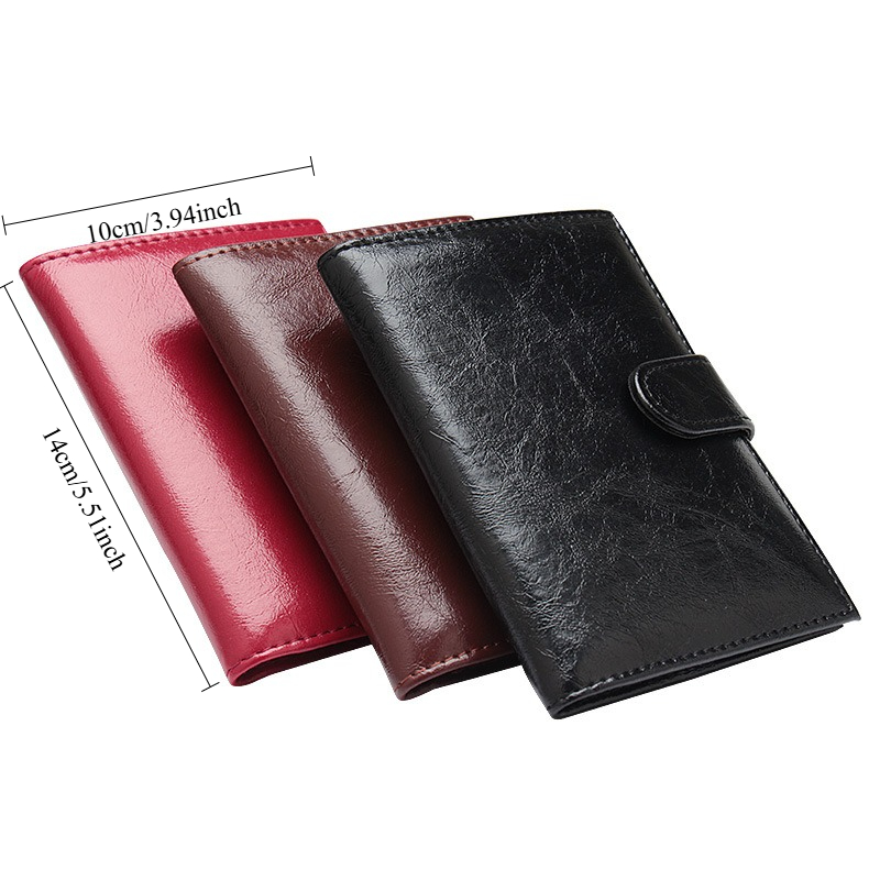 오일 왁스 Pu 가죽 여권 홀더 여성용 남성용 여권 커 - Men'S Accessories Case 리뷰 및 가격