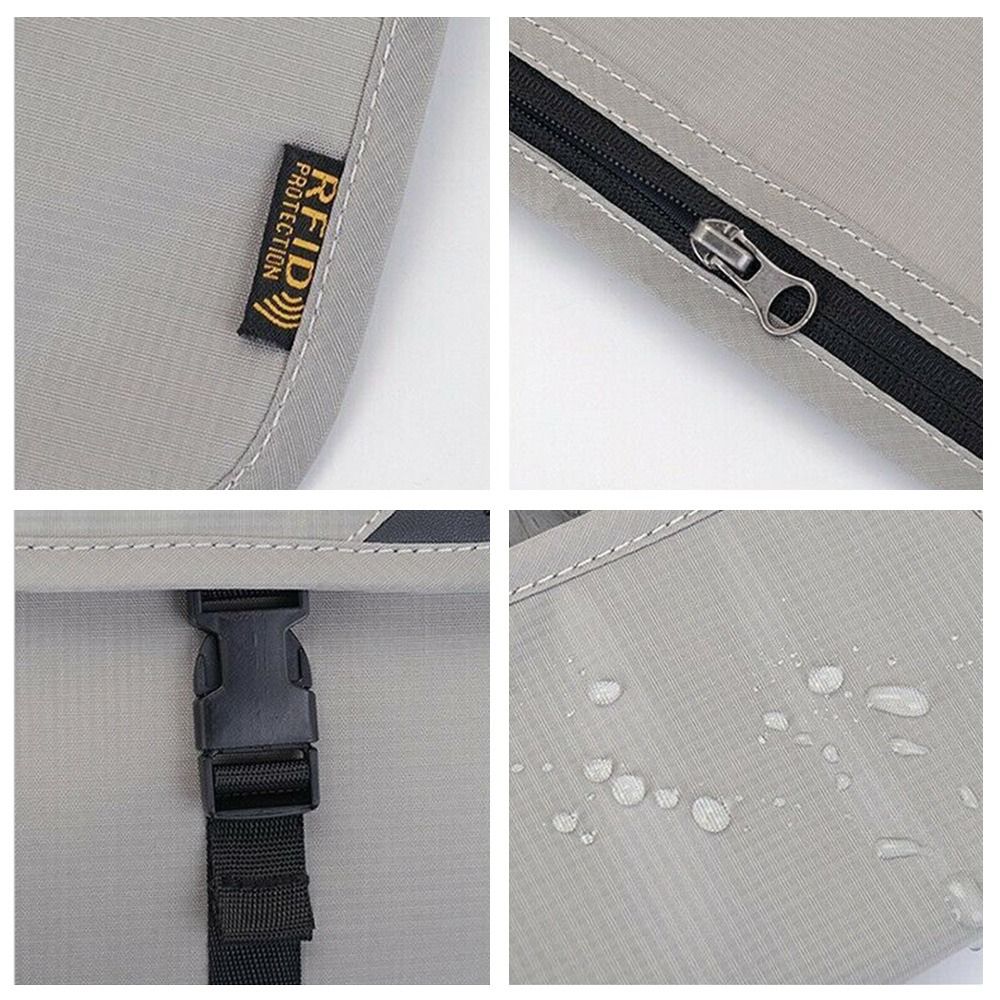 휴대용 여행 보호 커버 보안 주머니 지갑 ID 카드 홀 - Passport Wallet Rfid 리뷰 및 가격