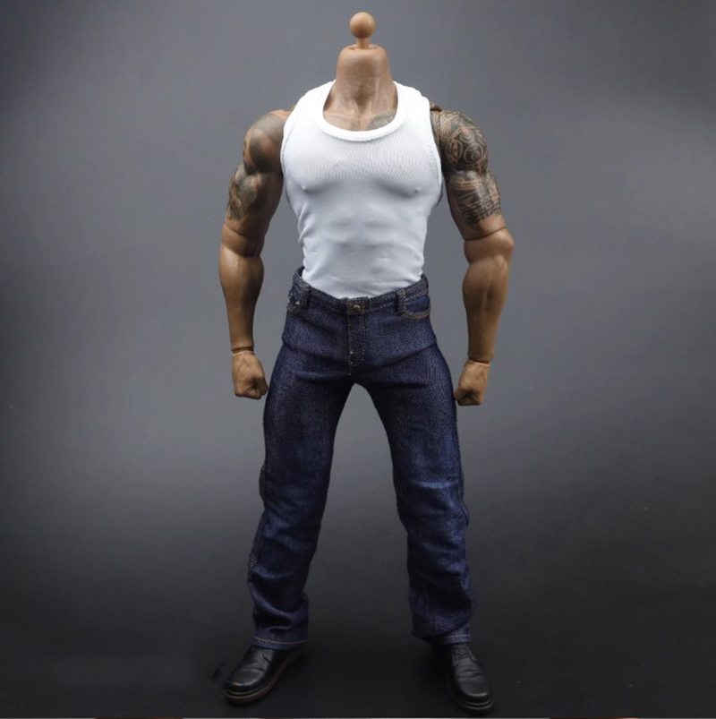 1/6 남자 강한 군인 청바지 액세서리, SKM009  - Men'S Accessories For Jeans 리뷰 및 가격