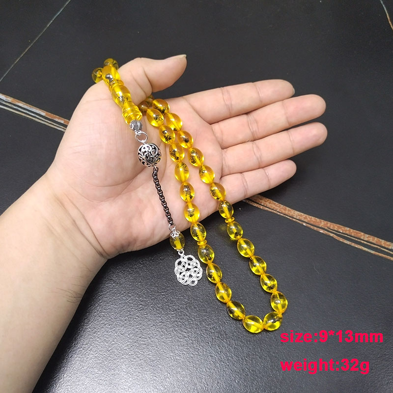 Tasbih 남성용 노란색 레진 진짜 곤충, 터키 미바 - Men Accessories Hk 리뷰 및 가격