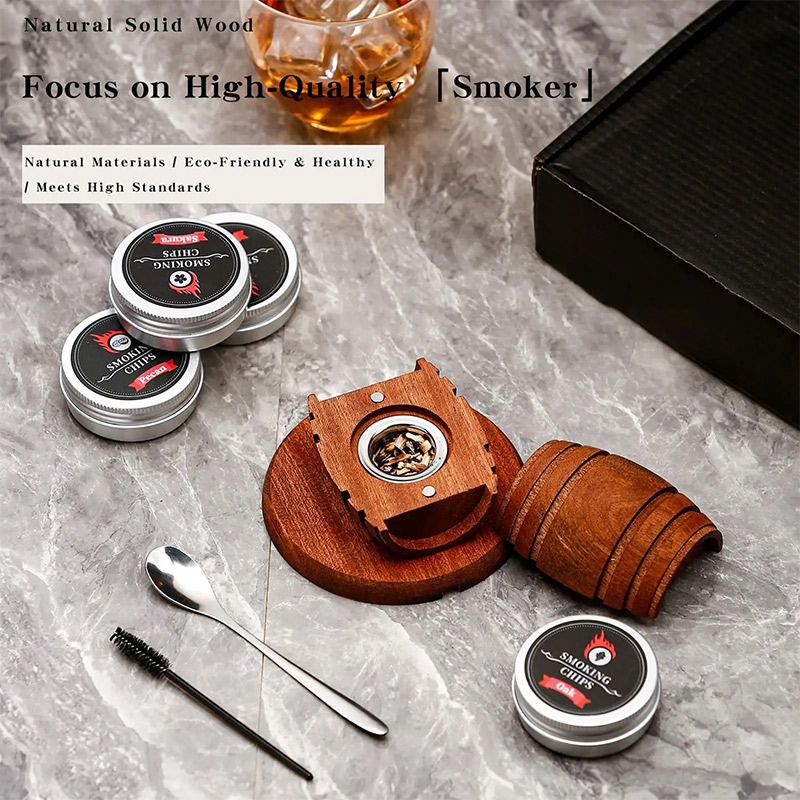 나무통 위스키 칵테일 스모커 위스키 스모커 스피리츠 인 - Men'S Accessories Tray 리뷰 및 가격