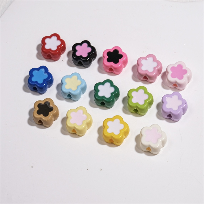 무료 배송 100 개/몫 컬러 드롭 오일 만화 꽃 모양 - Men'S Accessories Drop Shipping 리뷰 및 가격