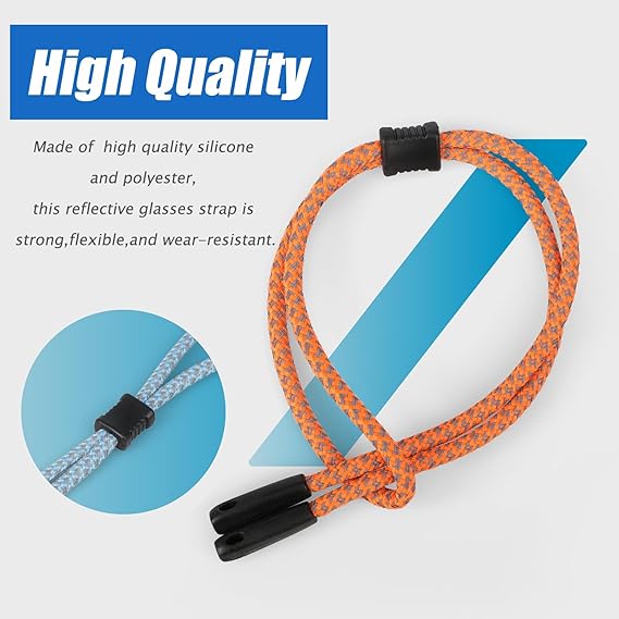2 PCS 안경 스트랩, 남성 여성을 위한 반사 안경줄 - Men Accessories Neck Chain 리뷰 및 가격