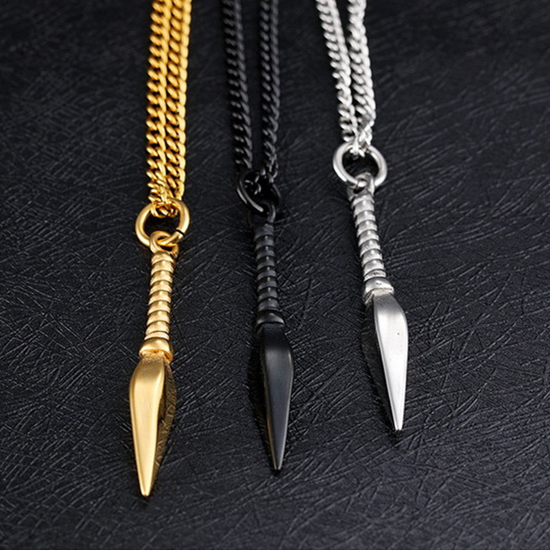 남성 여성을위한 창자 펜던트 목걸이 패션 멋진 골드 컬 - Men Accessories Neck Chain 리뷰 및 가격