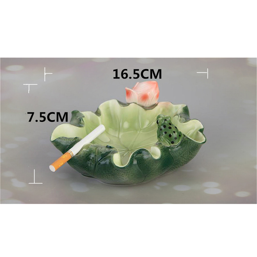 남성용 세라믹 연꽃 재떨이, 유럽 레트로 재떨이, 패션 - Men'S Accessories Tray 리뷰 및 가격