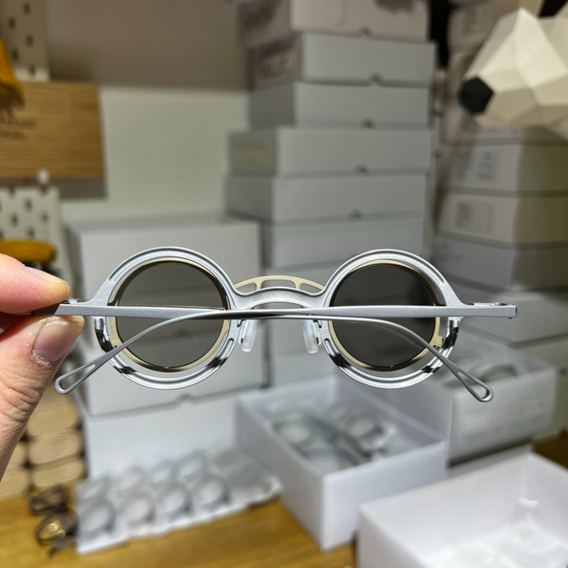 프랑스 디자이너 브랜드 레트로 라운드 선글라스 수제 티 - Men Accessories Hk 리뷰 및 가격