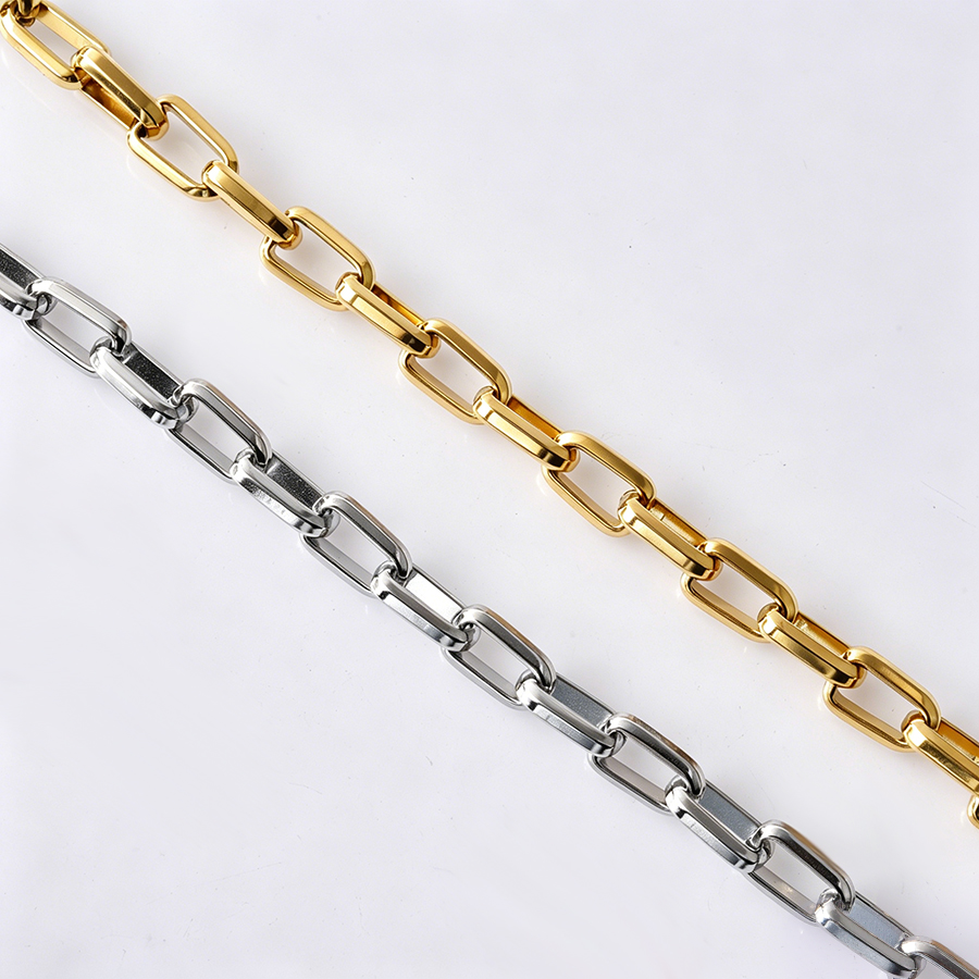 스테이트먼트 옴브레 주얼리 직사각형 체인 목걸이 장식  - Men Accessories Neck Chain 리뷰 및 가격