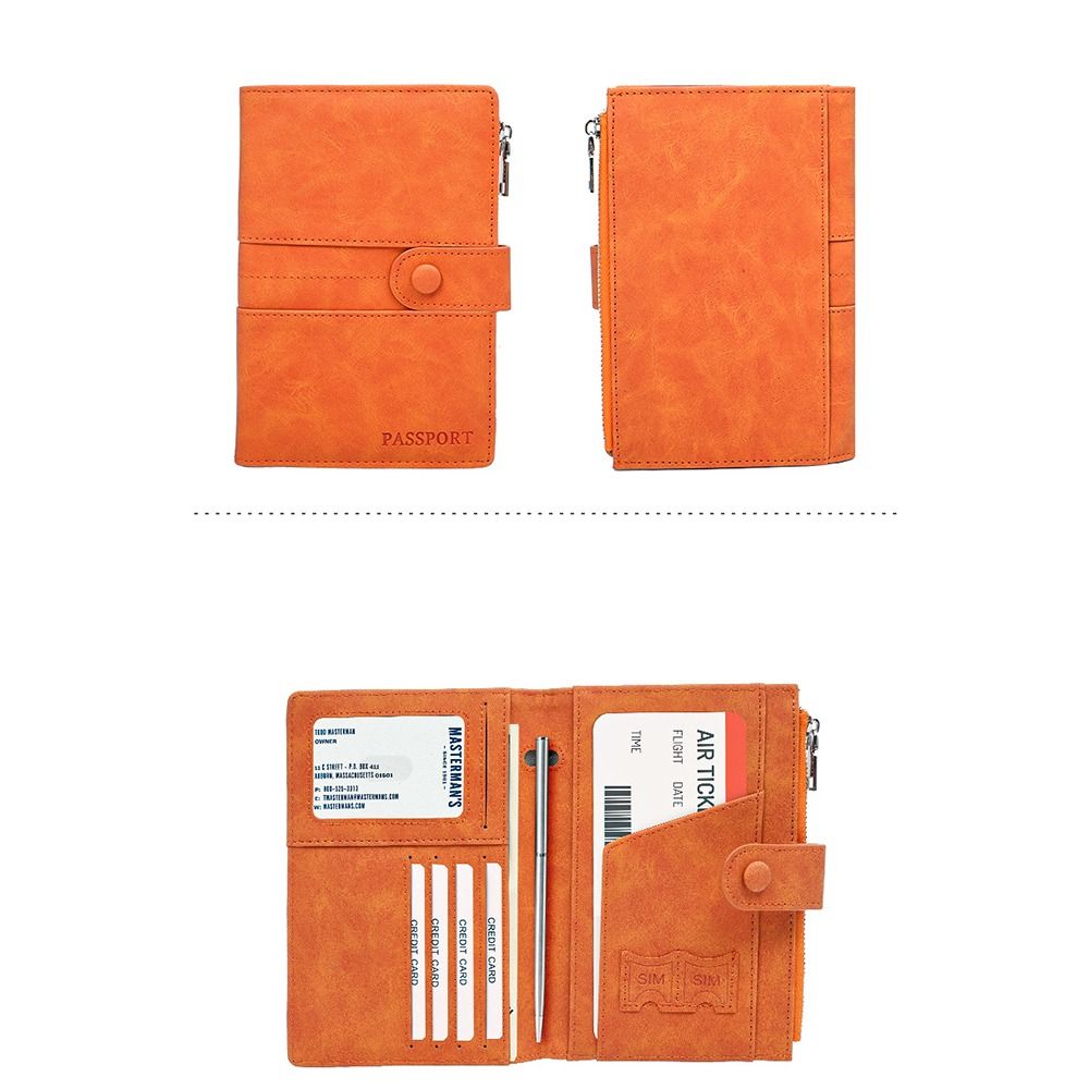 창의적인 RFID 도난 방지 PU 여권 가방 지갑 카드 - Passport Wallet Rfid 리뷰 및 가격