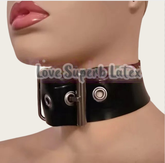 0.4mm 섹시 라텍스 넥 초커 고무 페티쉬 여성 남성 - Men Accessories Neck Chain 리뷰 및 가격