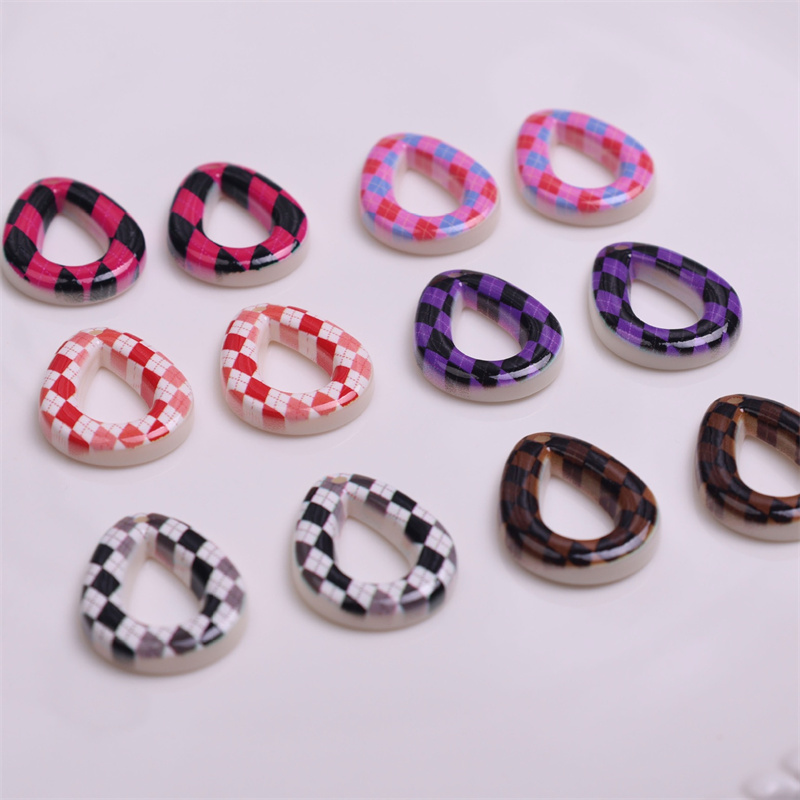 무료 배송 100 개/몫 색상 격자 무늬 패턴 인쇄 만 - Men'S Accessories Drop Shipping 리뷰 및 가격