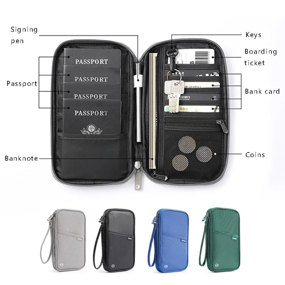 가족용 여권 지갑 방수 여권 지갑 정리함 여행용품 커버 - Passport Wallet Rfid 리뷰 및 가격